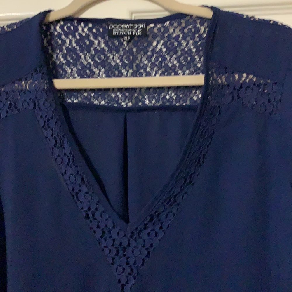 Stunning Lace decorated blouse